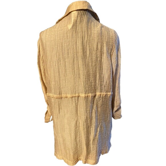 Travelers Collection Collection By Chicos Sz-2 Beige Vacation Cruise Anytime - Picture 2 of 4